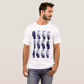 Vespa Retro T-shirt (Voorkant volledig)