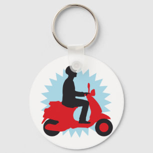 Vespa-scooter Sleutelhanger