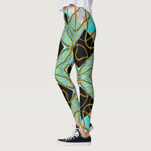 Vespadash Moderne leuke workout Leggings (Links)