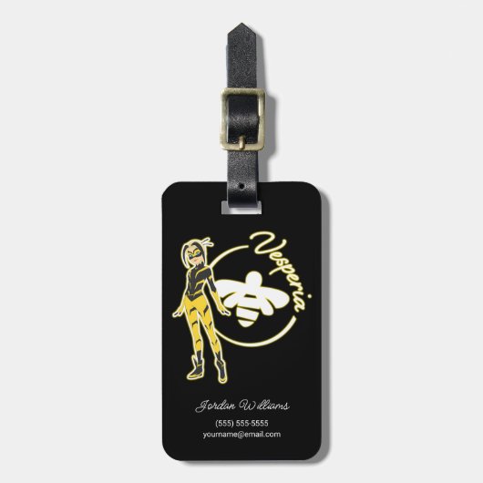 Vesperia badge bagagelabel (Voorkant verticaal)