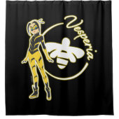 Vesperia badge douchegordijn (Voorkant)