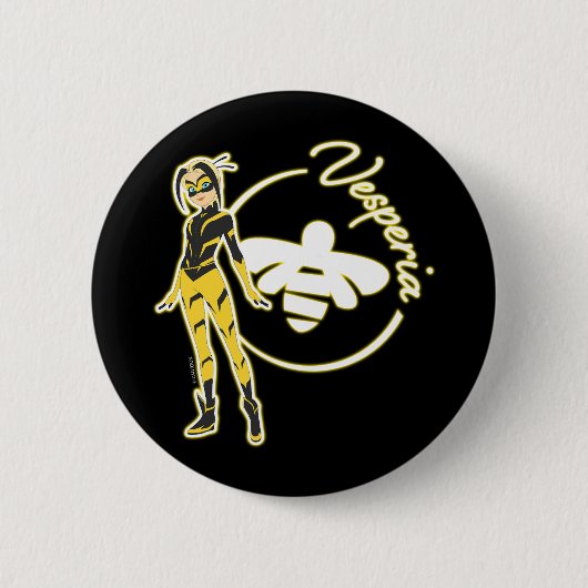 Vesperia badge ronde button 5,7 cm (Voorkant)