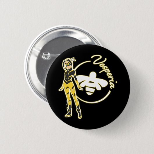 Vesperia badge ronde button 5,7 cm (Voorkant /achterkant)