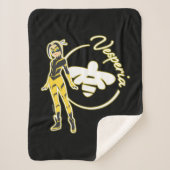 Vesperia badge sherpa deken (Voorkant)