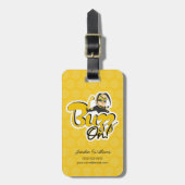 Vesperie | Buzz On! Bagagelabel (Voorkant verticaal)