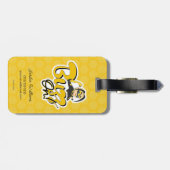 Vesperie | Buzz On! Bagagelabel (Achterkant horizontaal)