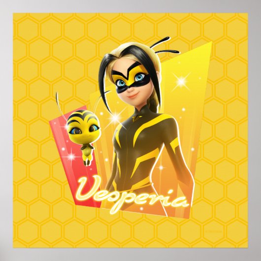 Vesperie en pollen poster (Voorkant)