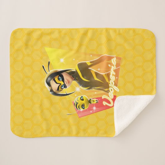 Vesperie en pollen sherpa deken (Voorkant (horizontaal))