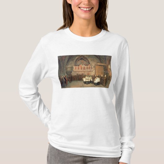 Vespers in de Sint-Francis-kerk T-shirt (Voorkant)