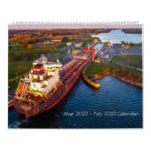 Vessels Calendar: March 2022 - February 2023 Kalender (Hoes)