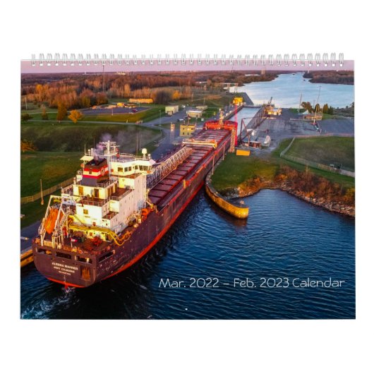 Vessels Calendar: March 2022 - February 2023 Kalender (Hoes)