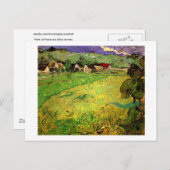 Vessenots Near Auvers Van Gogh Fine Art Briefkaart (Voorkant / Achterkant)