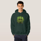 Vest in Capuche Frankenmoji Hoodie (Voorkant volledig)