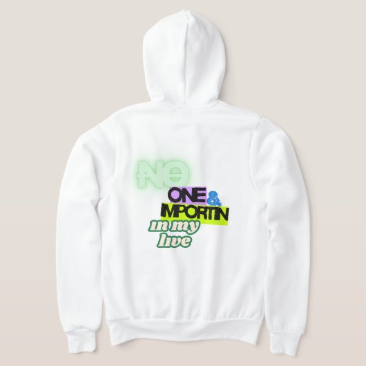 vest voor mannen, meisje hoodie (Laag Achter)