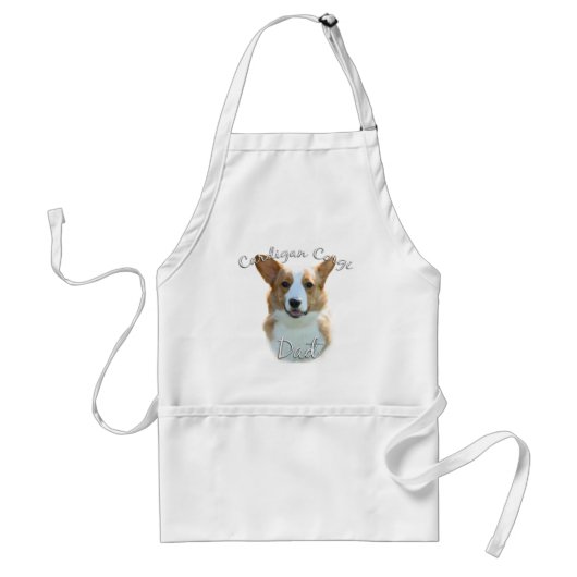 Vest Welsh Corgi Dad 2 Standaard Schort (Voorkant)