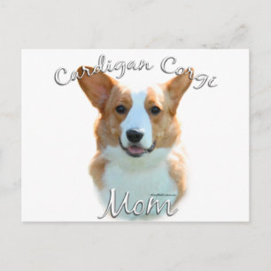 Vest Welsh Corgi Mom 2 Briefkaart