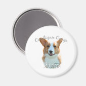 Vest Welsh Corgi Mom 2 Magneet (Voorkant / Achterkant)