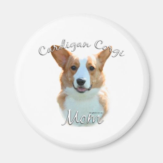 Vest Welsh Corgi Mom 2 Magneet (Voorkant)