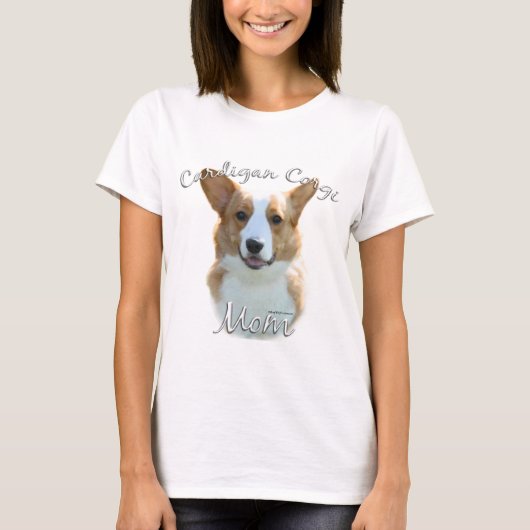 Vest Welsh Corgi Mom 2 T-shirt (Voorkant)