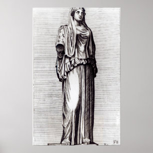 Vestal Virgin, c.1653 Poster