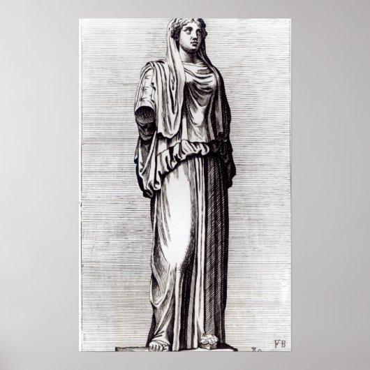 Vestal Virgin, c.1653 Poster (Voorkant)