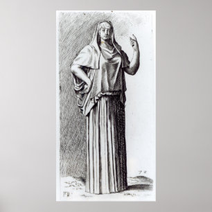 Vestal Virgin, c.1653 Poster