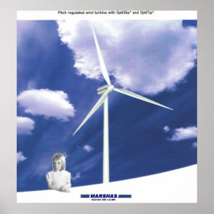 VESTAS V-80 windturbines Poster