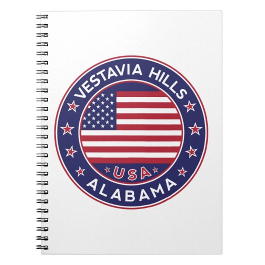 Vestavia Hills, Alabama Notitieboek (Voorkant)