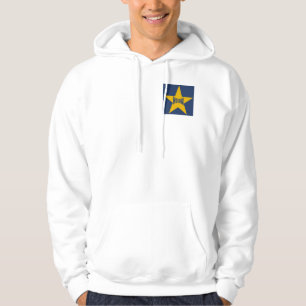 VESTE A CAPUCHE VERT GAZON DESIGN INDIANA USA HOODIE