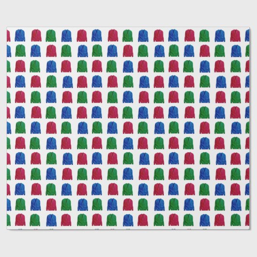 Vesten sweaters cadeaupapier (Vlak)