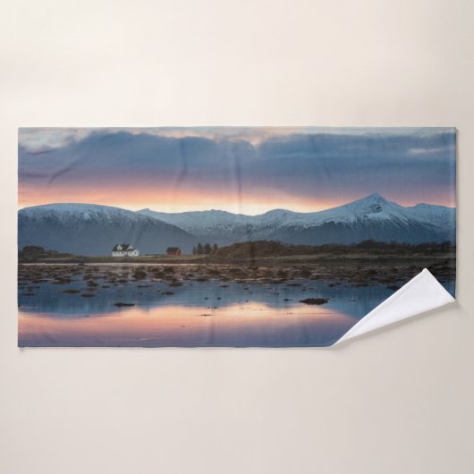 Vesteralen-eilanden Noorwegen Badhanddoek (Badhanddoek)