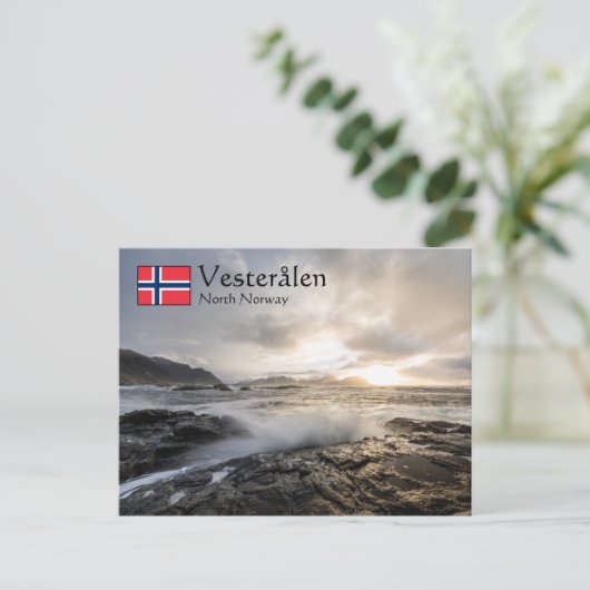 Vesteralen Eilanden Noorwegen Briefkaart (Staand voorkant)