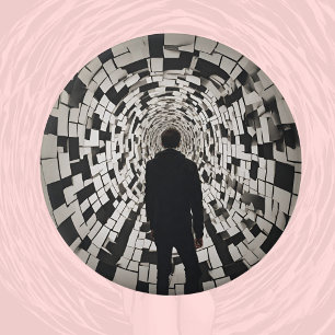 Vestibulaire migraine Vertigo menière duizelig af Ronde Button 7,6 Cm