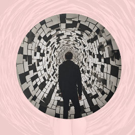 Vestibulaire migraine Vertigo menière duizelig af Ronde Button 7,6 Cm