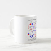 Vestibulo Oculair reflex VOR Oogbeweging stabilise Koffiemok (Voorkant links)