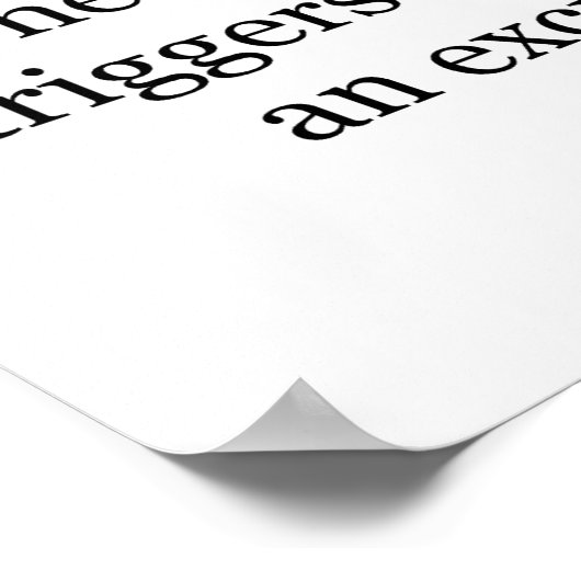 Vestibulo Oculair reflex VOR Oogbeweging stabilise Poster (Hoek)