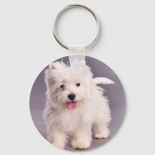 Vestie puppy sleutelhanger (Voorkant)