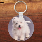 Vestie puppy sleutelhanger (Voorkant)