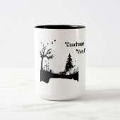 Vestig in Capuche "Cauchemar Vivant" Tweekleurige Koffiemok (Center)