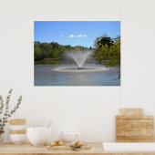 Vestiging in het kader van Blue Sky II Poster (Keuken)