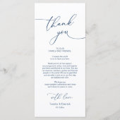 Vestiging van de woonplaats van het huwelijk Harte Programmakaart (Voorkant)