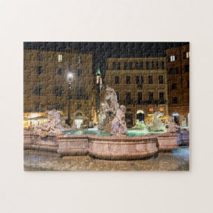 Vestiging van Neptune in de Navona van Piazza - Ro Legpuzzel