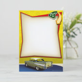 Vestigingen hot-roudesysteem in feestuitnodigingen kaart (Staand voorkant)