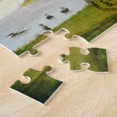 Vestigingskamp van de "Naval Survey Expedition" op Legpuzzel (Zijkant)