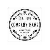 Vestigingsnaam bedrijf - Bedrijf/Onderneming Rubberstempel (Afrduk)