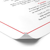 Vesting Prayers for Altar Servers (Alb) Poster (Hoek)