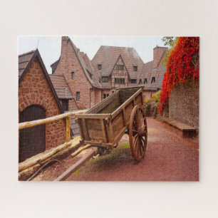 Vesting Wartburg Eisenach Duitsland. Legpuzzel