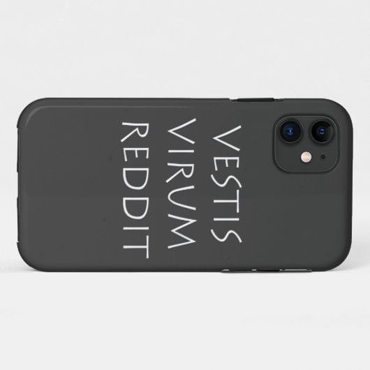 Vestis virum reddit Case-Mate iPhone case (Achterkant (horizontaal))