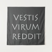 Vestis virum reddit wandkleed (Voorkant)