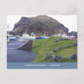 Vestmannaeyjar, IJsland briefkaart (Voorkant)